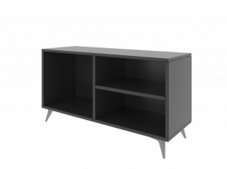ASIR TV stolík ZISINO antracit obr-1