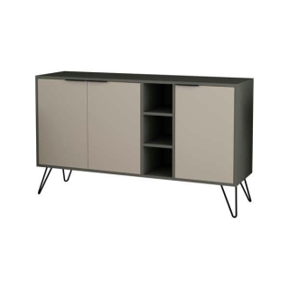 ASIR Komoda CLARA antracit, mocca obr-2