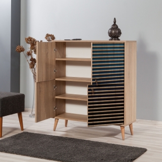 ASIR Skriňa MULTILUX dub sonoma obr-3