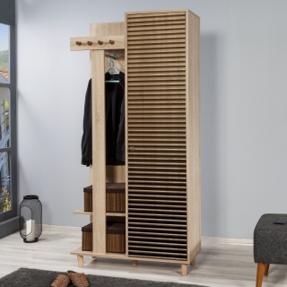 ASIR Predsieňová stena GARMANTO dub sonoma