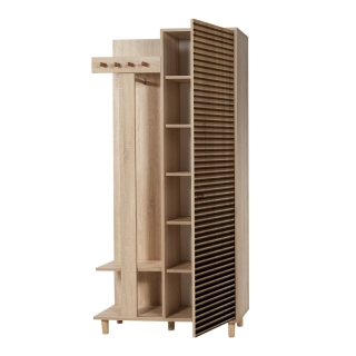 ASIR Predsieňová stena GARMANTO dub sonoma obr-3