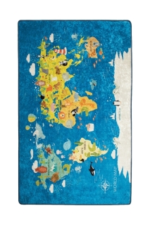 ASIR Koberec 200 x 290 MAPA SVETA viac farieb obr-1