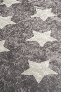 ASIR Koberec 140 x 190 STARS sivý obr-3