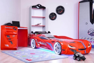 ASIR Detská posteľ auto VENUS červené obr-1