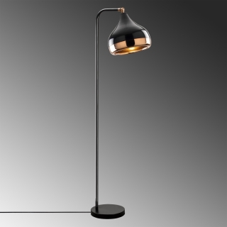 ASIR Stojacia lampa YILDO - 6906 čierna meď obr-2