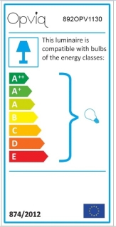 ASIR Stojacia lampa YILDO - 6906 čierna meď obr-4