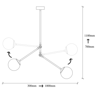 ASIR Luster CAMBAZ zlatý biely obr-4