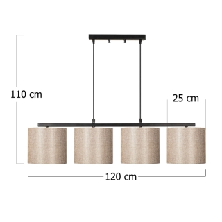 ASIR Luster VALIZ - 4706 čierna krémová obr-4