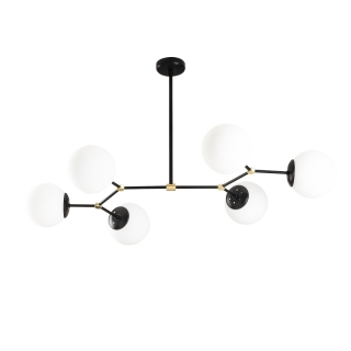 ASIR Luster DAMAR - 6321 čierna biela obr-1
