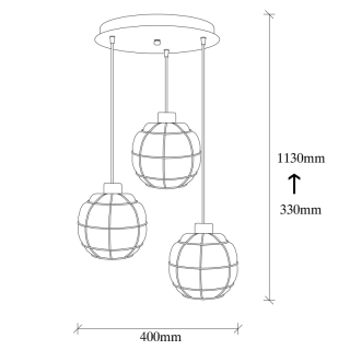 ASIR Luster TELLINI čierny obr-3