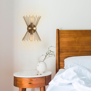 ASIR Luster KIRPI - 3092 zlatý