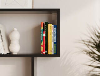 Eltap Policový regál Egurro, čierny obr-2