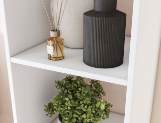 Eltap Policový regál Figgi, biely obr-4