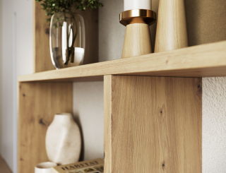 Eltap Regál Shellf, dub remeselný obr-3