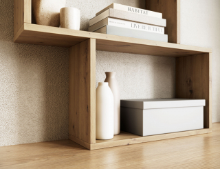 Eltap Regál Shellf, dub remeselný obr-4