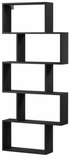 Eltap Knižnica Shellf, čierna obr-1