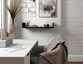 Eltap Polica VISSTA 80, čierna