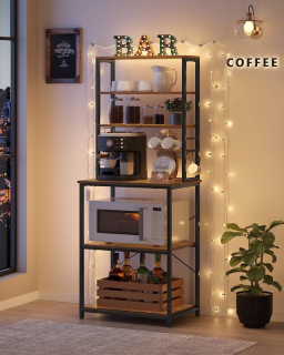 VASAGLE Industriálny kuchynský regál 60 x 167 cm obr-2