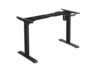 SONGMICS Nastaviteľný elektrický rám stola čierny obr-1