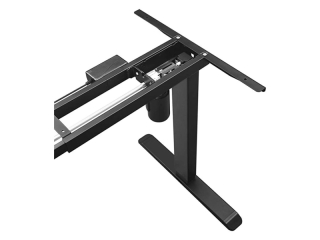SONGMICS Nastaviteľný elektrický rám stola čierny obr-4