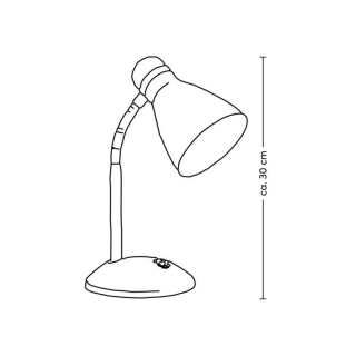 Stolová Lampa Elif V: 30cm, 25 Watt obr-1