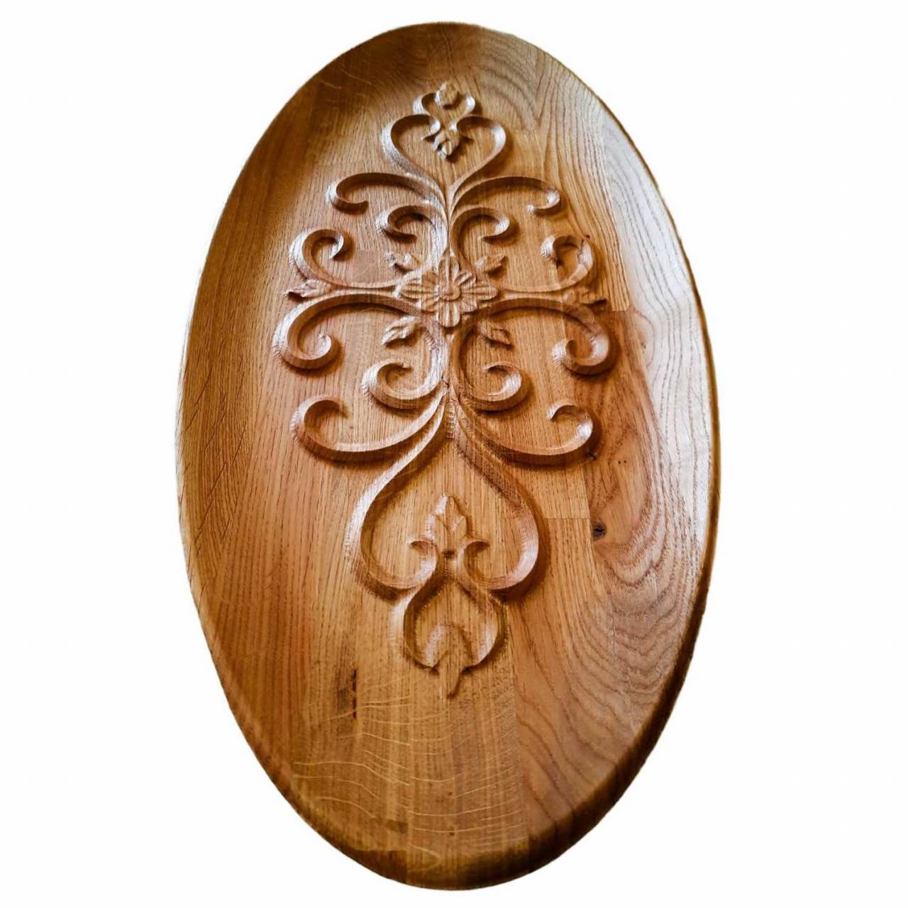 Drevená masívna misa Ornament