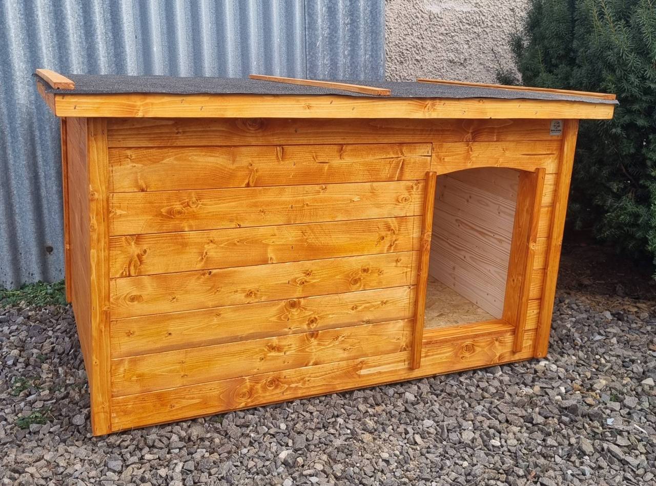 Zateplená  psia búda 