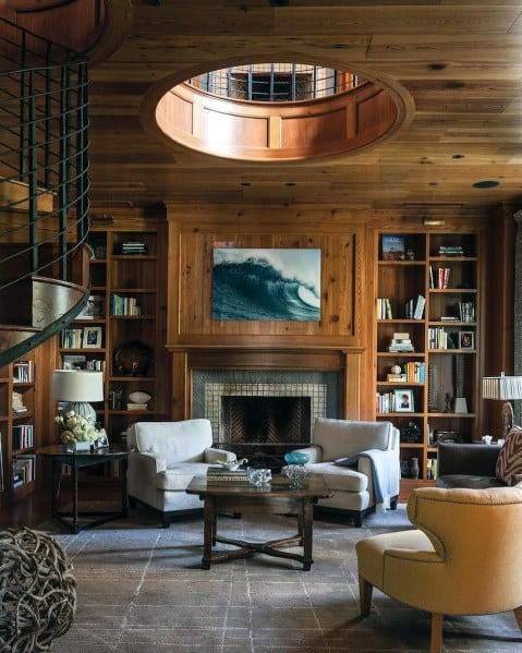 Klasický interiér z dreva